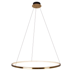 Lampa wisząca QUEEN Ø 50 cm złoto szczotkowane P0493 MaxLight - zdjęcie produktu